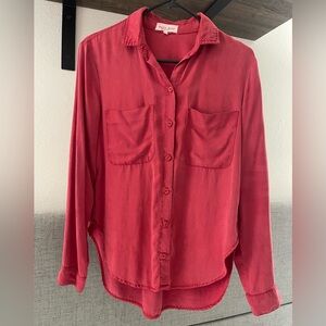 Bella Dahl Button Up Tencel Blouse